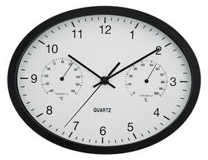 NÁSTĚNNÉ HODINY černá 22,6/29,4 cm Ambia Home - Nástěnné hodiny