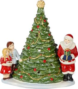 Villeroy & Boch Christmas Toys svícen, Santa u stromečku, 23 cm 14-8327-6641