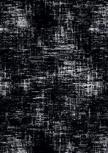 AYYILDIZ TEPPICHE Kusový koberec INK 463 004/AF900 BARVA: Černá, ROZMĚR: 60x120 cm