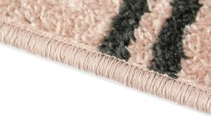 ORIENTAL WEAVERS Kusový koberec LOTTO 290/HR5S BARVA: Růžová, ROZMĚR: 100x150 cm