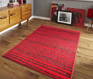 ORIENTAL WEAVERS Kusový koberec LOTTO 562/FM6O BARVA: Červená, ROZMĚR: 67x120 cm