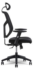 Setulo Kancelářská židle Sotis s podhlavníkem Barva: Černá A-01