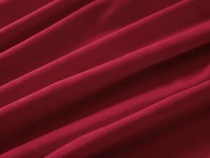 Biante Velký sametový oválný ubrus Velvet Premium SVP-007 Malinově červený 240x300 cm
