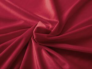 Biante Sametový běhoun na stůl Velvet Premium SVP-007 Malinově červený 35x120 cm