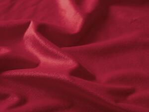 Biante Velký sametový čtvercový ubrus Velvet Premium SVP-007 Malinově červený 240x240 cm