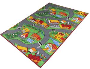ASSOCIATED WEAWERS Kusový koberec LITTLE VILLAGE 90 BARVA: Vícebarevný, ROZMĚR: 160x230 cm