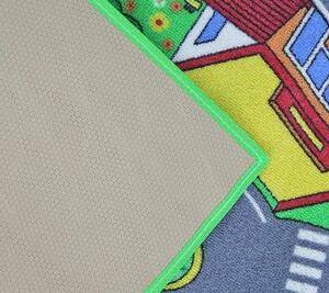 ASSOCIATED WEAWERS Kusový koberec QUIET TOWN 90- PROTISKLUZOVÝ BARVA: Vícebarevný, ROZMĚR: 95x133 cm