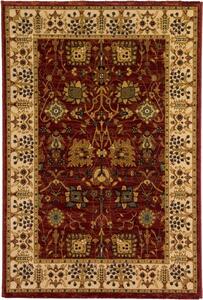 ORIENTAL WEAVERS Kusový koberec PRAGUE 636/IB2R BARVA: Červená, ROZMĚR: 67x120 cm