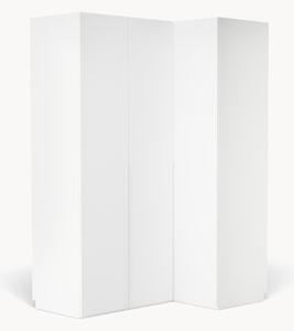 Modulární rohová šatní skříň Leon, Š 165 cm, více variant