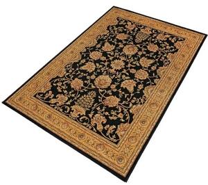ORIENTAL WEAVERS Kusový koberec PRAGUE 520/IB2K BARVA: Černá, ROZMĚR: 100x150 cm