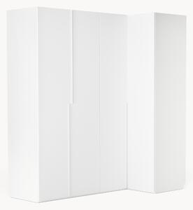 Modulární rohová šatní skříň Leon, Š 215 cm, více variant
