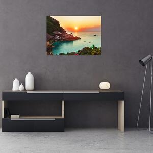 Obraz nádherné pláže (70x50 cm)