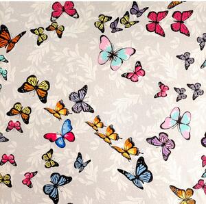 Ervi bavla š.240 cm - barevné motýlcí č.10532, metráž
