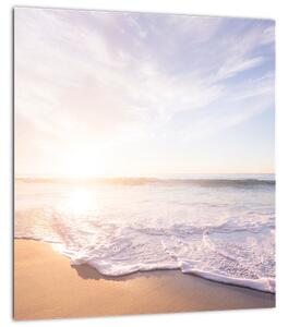 Obraz písečné pláže (30x30 cm)