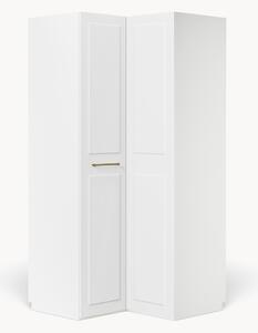 Modulární rohová šatní skříň Charlotte, šířka 115 cm