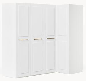 Modulární rohová šatní skříň Charlotte, Š 215 cm, více variant
