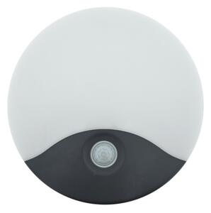 LED Venkovní nástěnné svítidlo se senzorem pohybu LED/18W/230V IP44 antracit