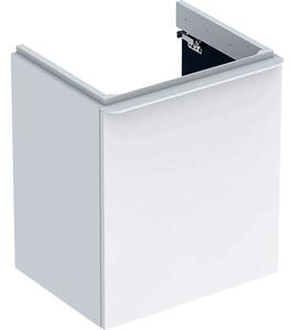 Geberit Smyle Square Koupelnová skříňka pod umyvadlo 53,6 cm levá, bílá 500.366.00.1