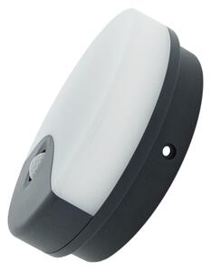 LED Venkovní nástěnné svítidlo se senzorem pohybu LED/18W/230V IP44 antracit