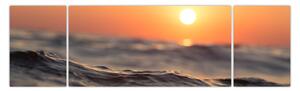Obraz mořské vlnky (170x50 cm)