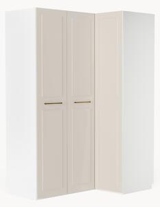Modulární rohová šatní skříň Charlotte, Š 165 cm, více variant