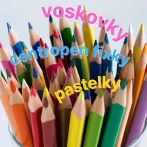 0326 Pastelky Barvičky Voskovky fixy