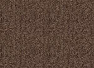 SPOLTEX Metrážový koberec TAGIL / 11431 HNĚDÝ BARVA: Hnědá, ŠÍŘKA: 4 m