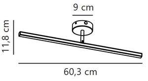 Nordlux IP S13 nástěnné svítidlo 1x7.2 W ocel 2410421032
