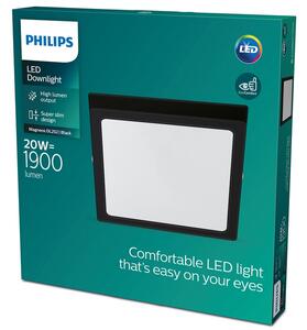 Philips 8719514328822 Magneos Slim DL252 stropní svítidlo LED 20W/1900lm 2700K černá