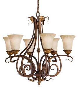 LUSTR, 73/82 cm Elstead Lighting - Online Only svítidla, Online Only