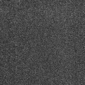 ITC Metrážový koberec A1 SILKY STARS PLATINO 7998 BARVA: Černá, ŠÍŘKA: 5 m