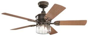 STROPNÍ VENTILÁTOR, 132/48 cm Elstead Lighting - Online Only svítidla, Online Only
