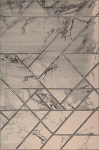JUTEX Kusový koberec Mramor 8919A stříbrný BARVA: Stříbrná, ROZMĚR: 120x170 cm