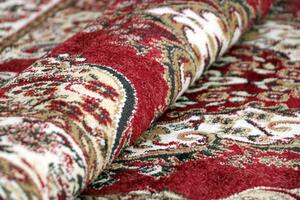 JUTEX Kusový koberec Medailon 6985A červeno-krémový BARVA: Béžová, ROZMĚR: 60x100 cm