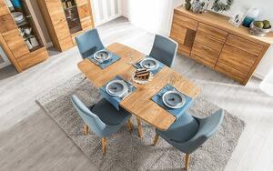 Casarredo Designová jídelní židle FARINI, Carabu výběr barev, (2ks) | potah: carabu 92,barva: szy-dub-koňak