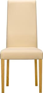 Casarredo Dřevěná jídelní židle LUCERA, Cayenne výběr barev, (2ks) | barva: szy-dub-rustikal,potah: cayenne 6