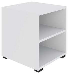 REGÁL, bílá, 46/45/40 cm Hom`in - Knihovny