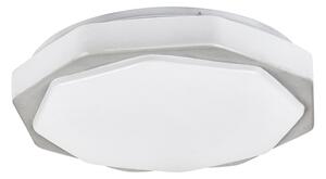 RABALUX 71046 Dettora stropní svítidlo LED D370mm 18W/1150lm 3000+4000+6000K šedá, bílá, stmívatelné, dálkový ovladač