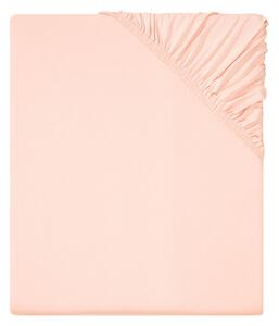 Livarno Home Žerzejové napínací prostěradlo, 90-100 x 200 cm (světle růžová) (100344873001)