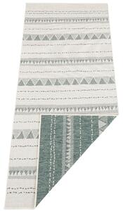 NORTHRUGS - Hanse Home koberce Kusový koberec Twin Supreme 103754 Green/Cream ROZMĚR: 80x250
