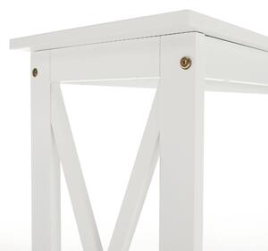 TEMPO Konzolový stolek, bílá, APOLOS