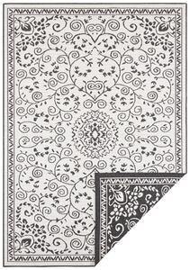 NORTHRUGS - Hanse Home koberce Kusový koberec Twin Supreme 103864 Black/Cream ROZMĚR: 160x230