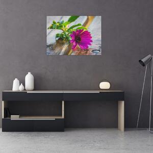 Obraz řezané květiny (70x50 cm)