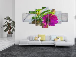 Obraz řezané květiny (210x100 cm)