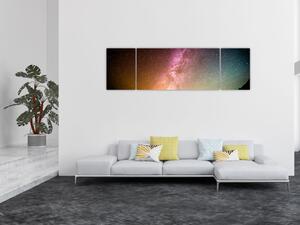 Obraz - obloha plná hvězd (170x50 cm)
