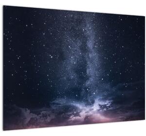 Obraz oblohy s hvězdami (70x50 cm)