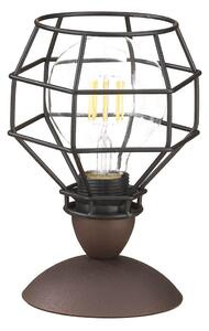 ONLI - Stolní lampa SPIDER 1xE27/15W/230V 23 cm černá/hnědá