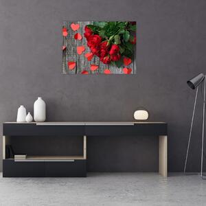 Obraz - kytice růží (70x50 cm)