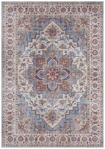 Nouristan - Hanse Home koberce Kusový koberec Asmar 104002 Cyan/Blue ROZMĚR: 200x290