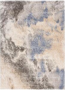 Kusový koberec shaggy Zeheb krémově šedý 140x200cm